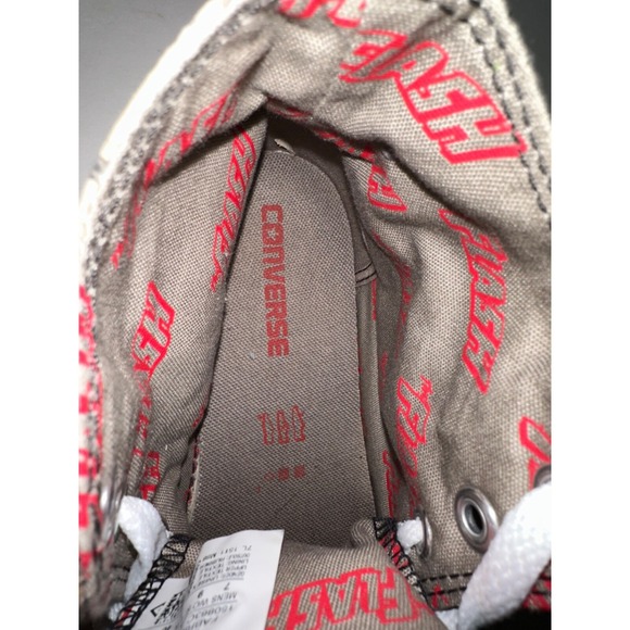 RARE VTG Converse High Top "The Flash Gordon" DC Comic Unisex Shoe SneakerSZ 7/9 - Picture 7 of 7